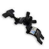 Aluminum Black Mini Clamp Stage Truss Lighting Stand Big Knob fits 1-3/8" to 1-1/2" 35-40mm Tube SWL 165LBS M8 Bolt