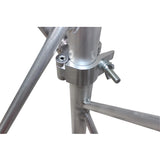 Aluminum Pro M10 Clamp with Half-Conical Connector for 2" Truss Tube Capacity 1102 lbs.