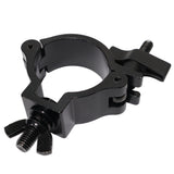 Aluminum Slim M10 O-Clamp with Big Wing Knob for 2" Truss Tube Capacity 165 lbs. Black Finish