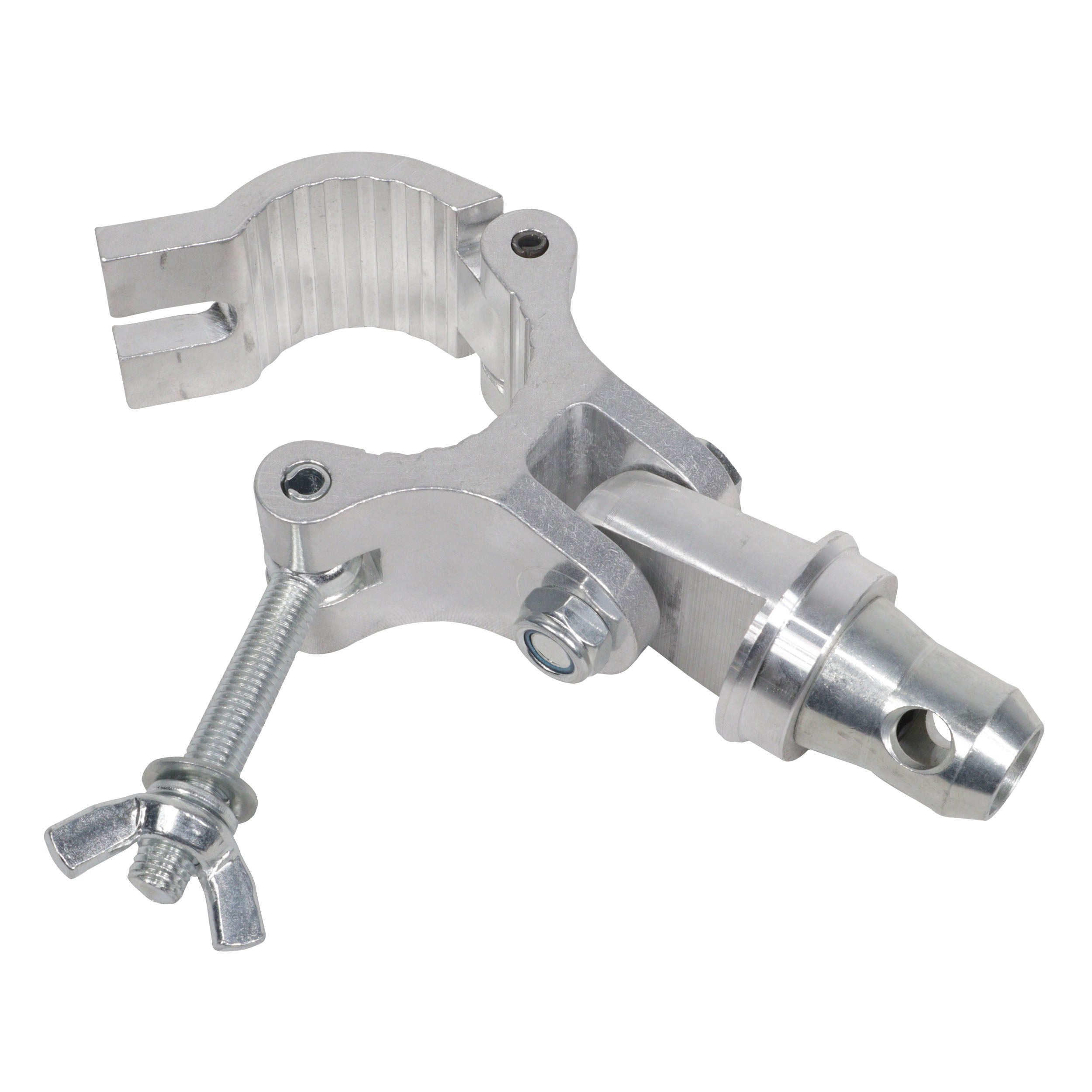 Aluminum Pro M10 Truss Clamp with Hinge Adjustable 180 Degree Half Coupler