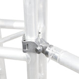 Aluminum Pro M10 Truss Clamp with Hinge Adjustable 180 Degree Half Coupler