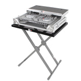Utility Music Keyboard X Stand Table Top Add on for DJ Controller Flight Case Midi Controllers Laptop