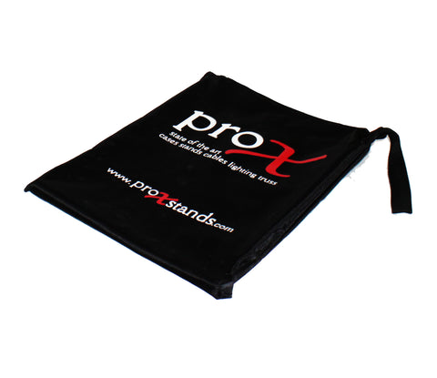 XO DJ Foldable Laptop Stand with Adjustable Shelf & Carrying Bag - RED