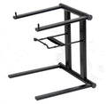 XO DJ Foldable Laptop Stand with Adjustable Shelf & Carrying Bag - BLACK