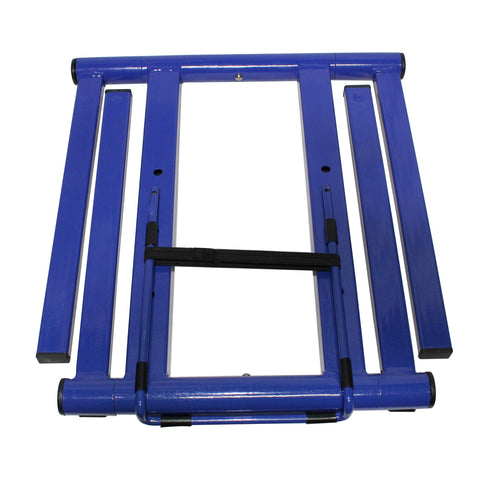 XO DJ Foldable Laptop Stand with Adjustable Shelf & Carrying Bag - BLUE
