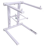 XO DJ Foldable Laptop Stand with Adjustable Shelf & Carrying Bag - WHITE