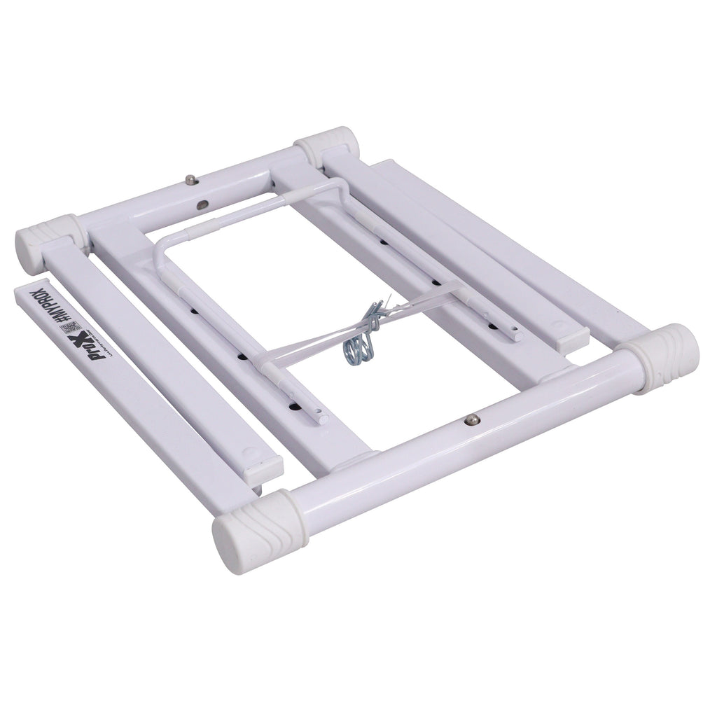 XO DJ Foldable Laptop Stand with Adjustable Shelf & Carrying Bag - WHITE