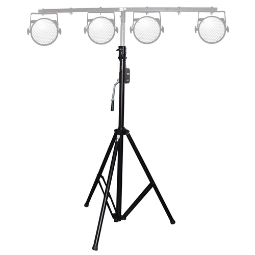 10ft Stage Lighting / Speaker Center Load Crank Stand Holds 180 Lbs