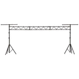 12 Ft Height Adjustable DJ Lighting Stand with (3) I-beam Sections – adjusts up to 12'H x 15'W