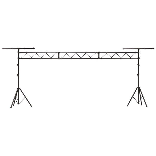 12 Ft Height Adjustable DJ Lighting Stand with (3) I-beam Sections – adjusts up to 12'H x 15'W