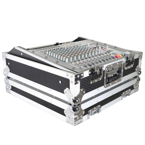 10U 19" Topload Rack Mountable Live Audio Sound Mixer DMX Flight Universal Case