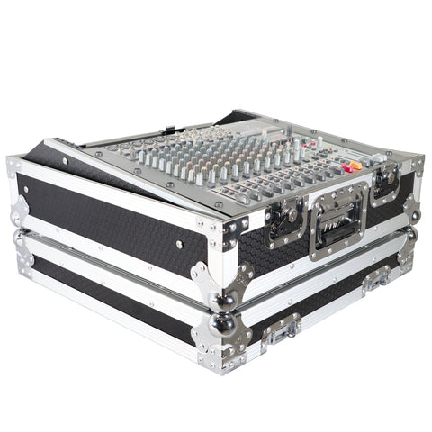 10U 19" Topload Rack Mountable Live Audio Sound Mixer DMX Flight Universal Case