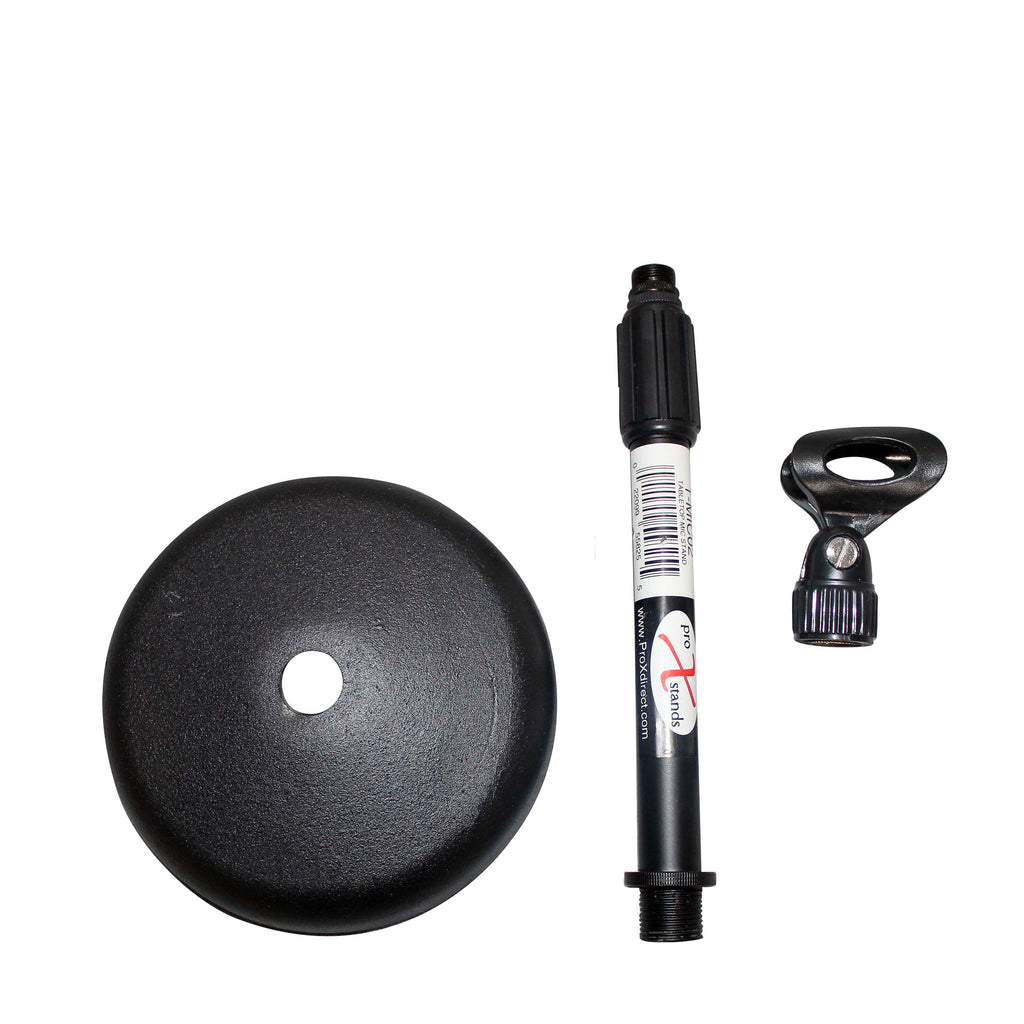 Desktop Microphone Stand with 6" Round Base