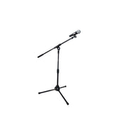 Short Tripod Microphone Stand W/Boom