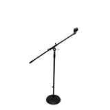 Round Base Microphone Stand W/Boom