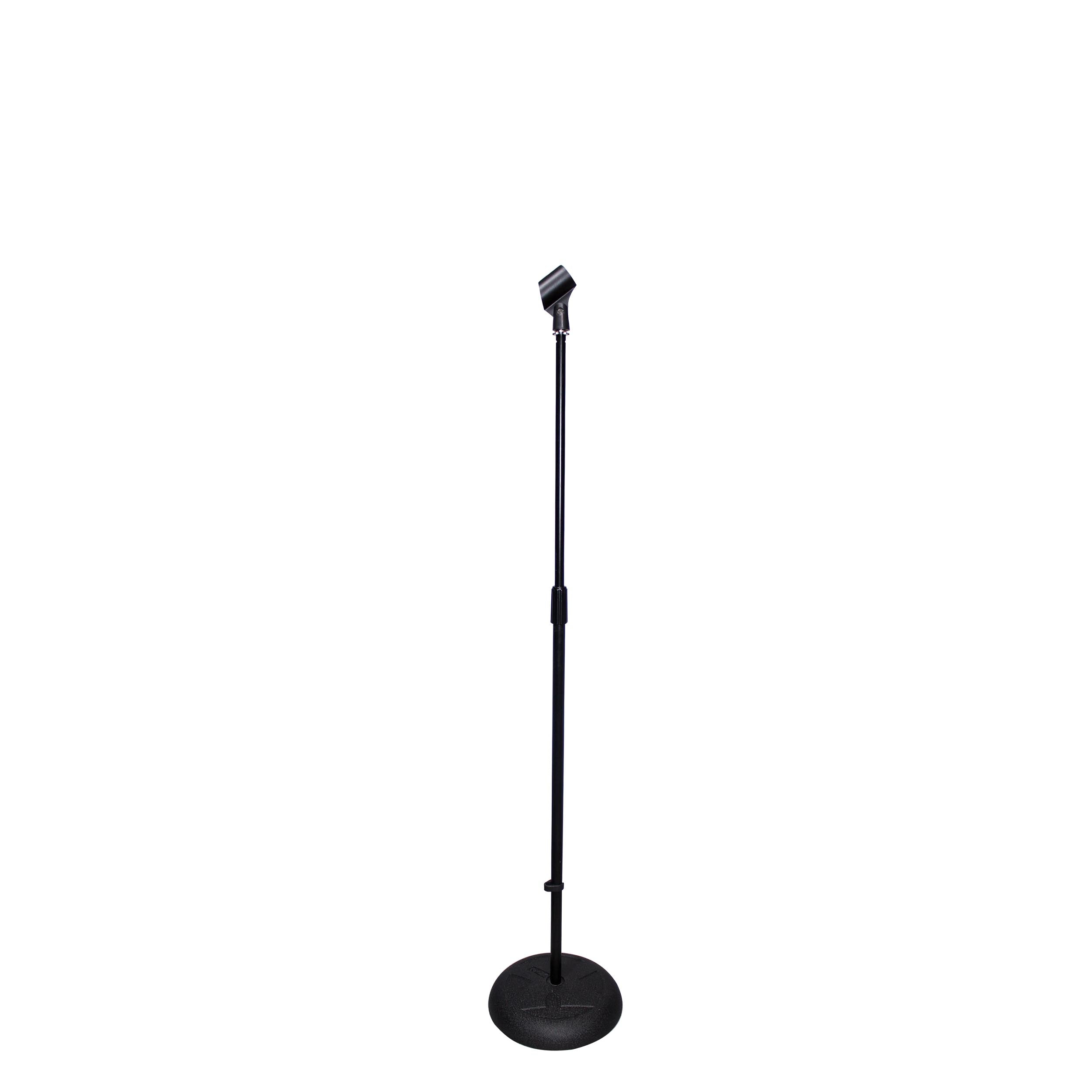 Round Base Microphone Stand W/Boom