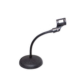 Gooseneck Desktop Microphone Stand With 6" Round Base
