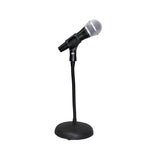 Gooseneck Desktop Microphone Stand With 6" Round Base