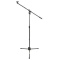 6 Ft Pro Tripod Microphone Concert Musician DJ Stand With Boom and Mic Clip