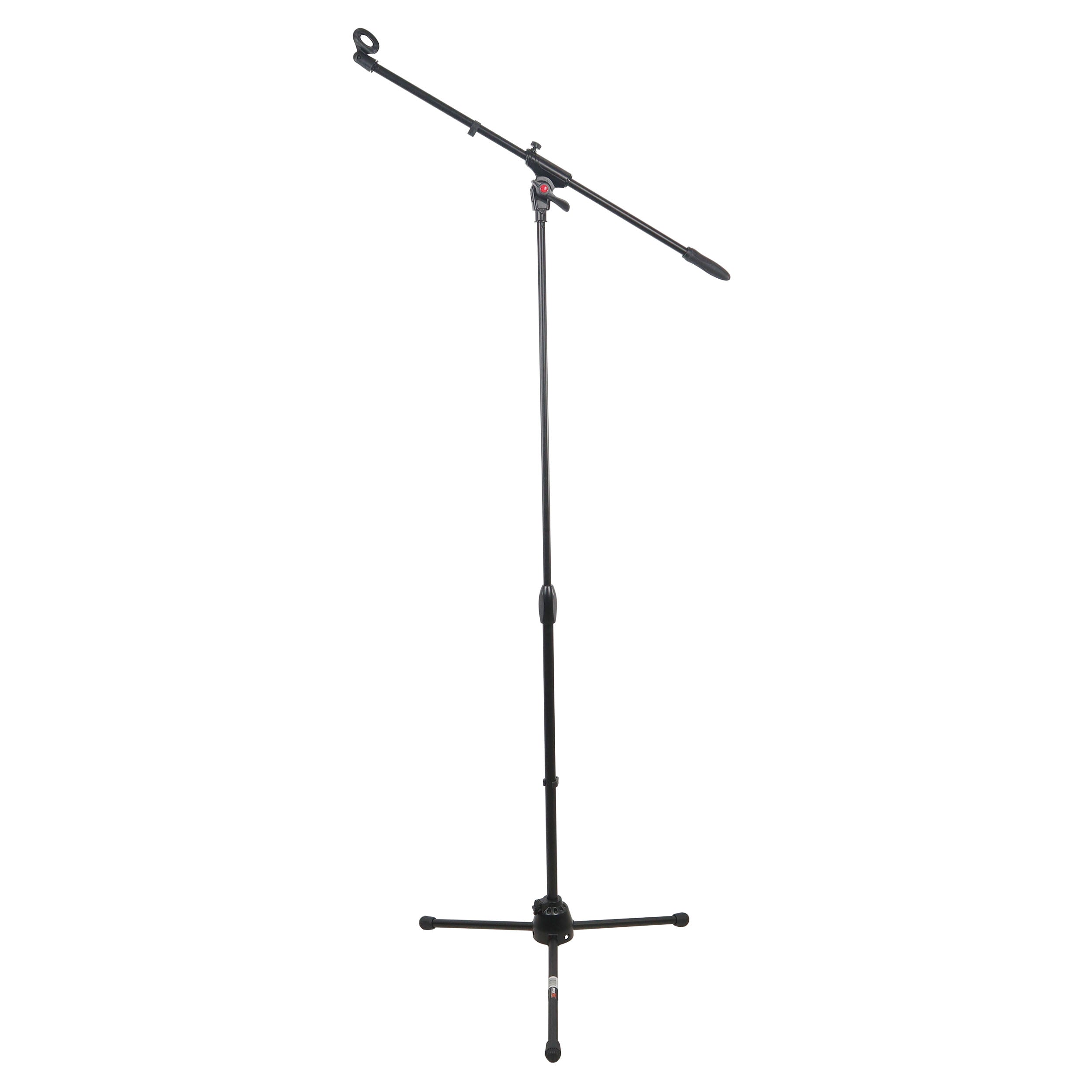 6 Ft Pro Tripod Microphone Concert Musician DJ Stand With Boom and Mic Clip