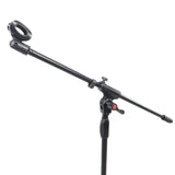 6 Ft Pro Tripod Microphone Concert Musician DJ Stand With Boom and Mic Clip