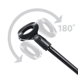 6 Ft Pro Tripod Microphone Concert Musician DJ Stand With Boom and Mic Clip