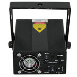 BLACK JACK 5 mW Class 3A Red & Green Dual Color Animation Laser Effect Light