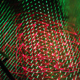 BLACK JACK 5 mW Class 3A Red & Green Dual Color Animation Laser Effect Light