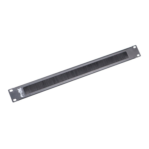 1U Rack Panel Brush Cable Management Slot Strips