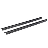 Heavy Duty Steel Rack Rail Kit 10U Size Space