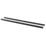 Heavy Duty Steel Rack Rail Kit 12U Size Space