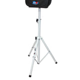 White Heavy-Duty All Metal Speaker Tripod Stand Set of 2, 4-7 ft. (44"-84") Cloud Series