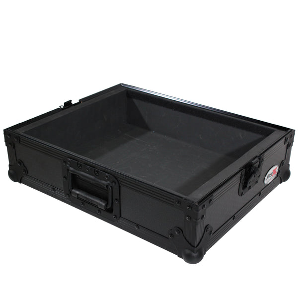 Flight Case for Turntable - Universal W-Foam Kit | Black on Black