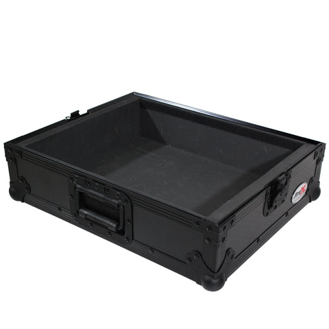 Flight Case for Turntable - Universal W-Foam Kit | Black on Black