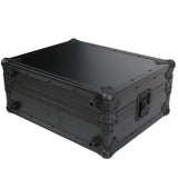Flight Case for Turntable - Universal W-Foam Kit | Black on Black