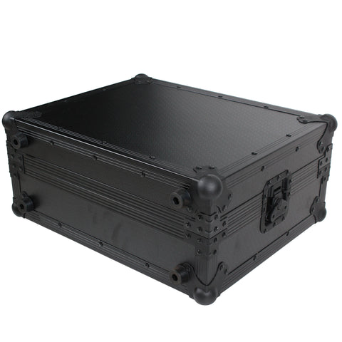 Flight Case for Turntable - Universal W-Foam Kit | Black on Black