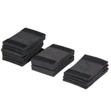 Flight Case for Turntable - Universal W-Foam Kit | Black on Black
