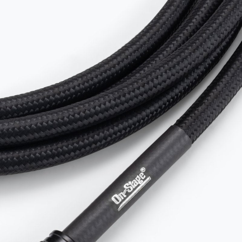Production-Grade Braided Instrument Cable (Right Angle to Straight) 10 ft