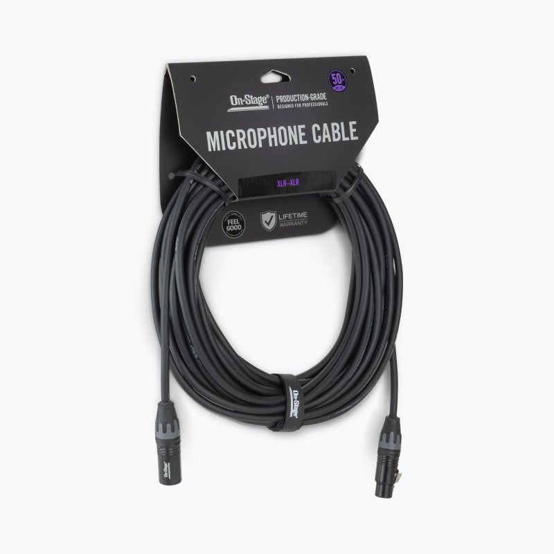 Production-Grade Microphone Cable (XLR to XLR) 50 ft