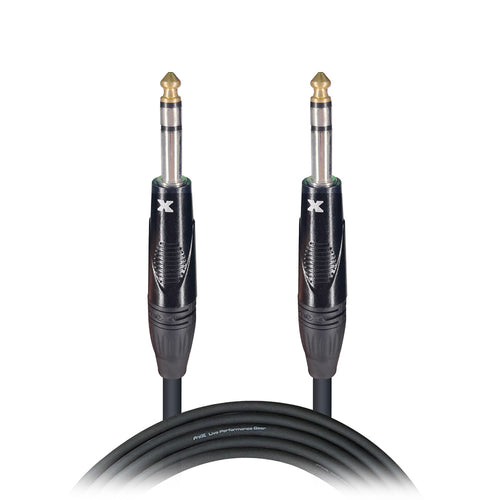 10 Ft. Balanced 1/4" TRS-M to TRS-M High Performance Audio Cable