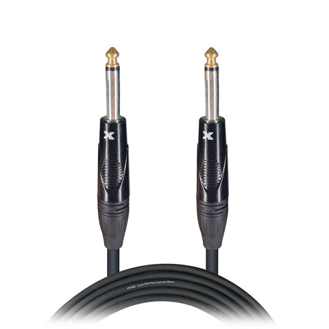 5' Ft. Unbalanced 1/4" TS-M to 1/4" TS-M High Performance Pro Audio Instrument Guitar Cable