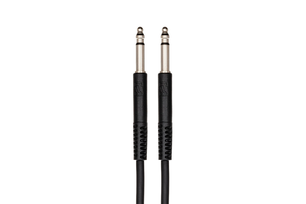 Balanced Interconnect, TT TRS to Same, 2 ft