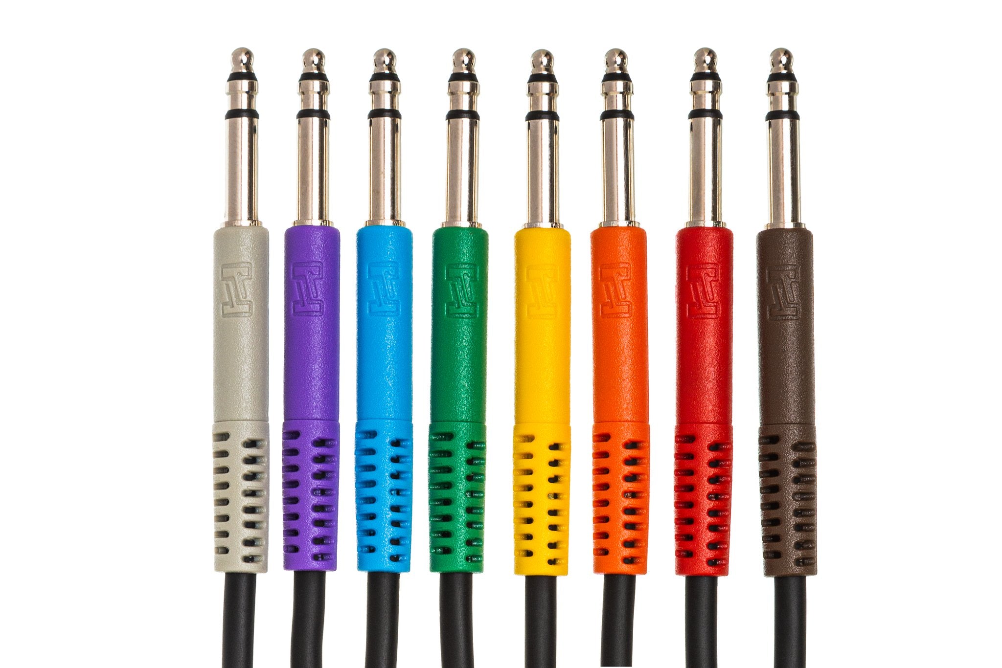 Balanced Patch Cables, TT TRS to Same, 1 ft - Connector