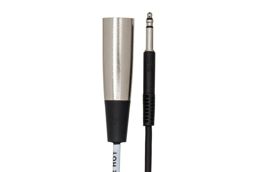 Balanced Interconnect, TT TRS to XLR3M, 3 ft - Connector