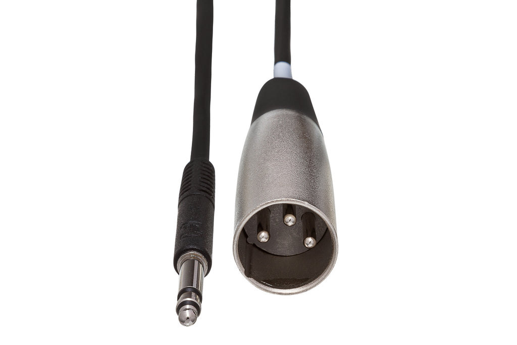 Balanced Interconnect, TT TRS to XLR3M, 3 ft - Front