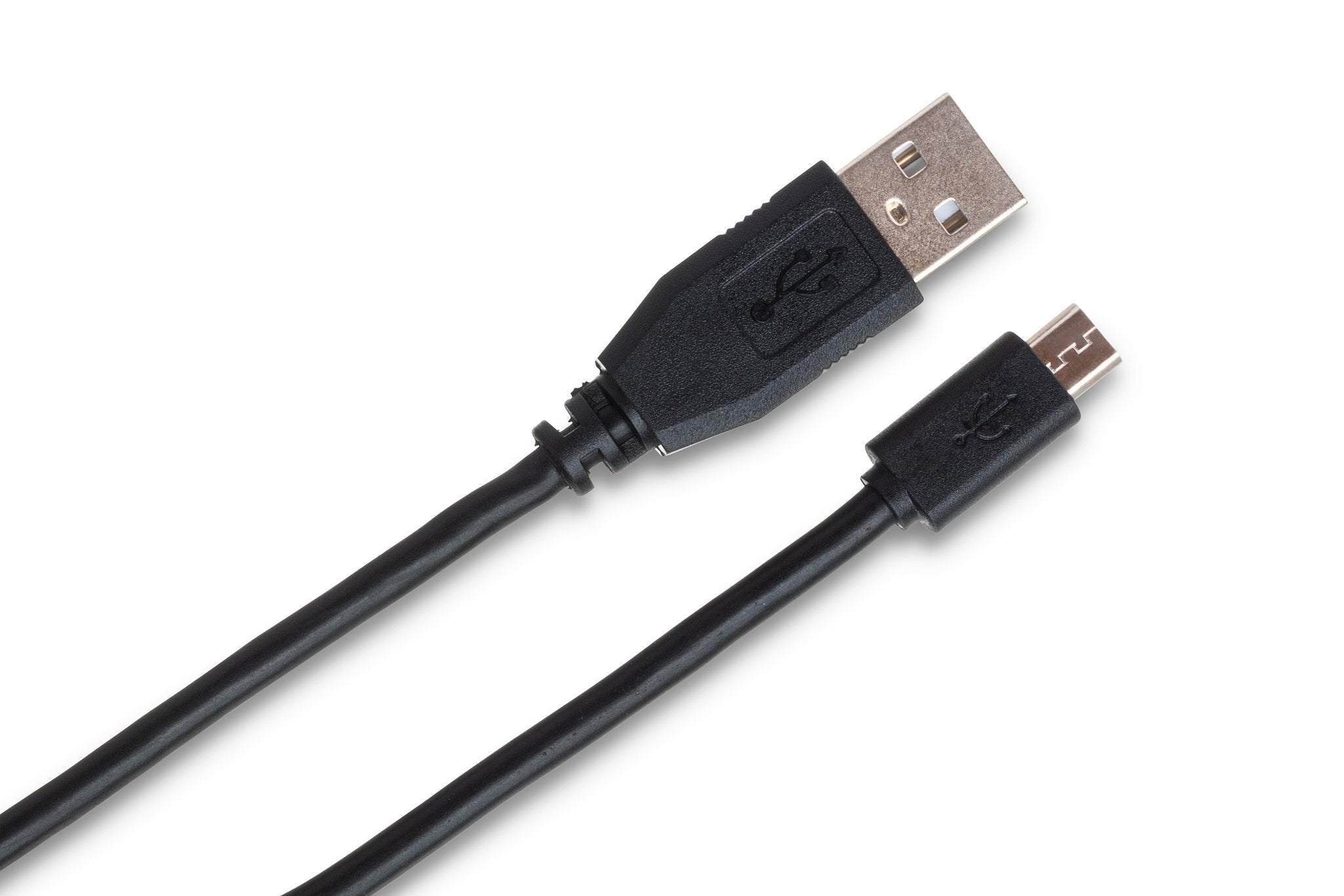 High Speed USB Cable, Type A to Micro-B, 6 ft - Angle