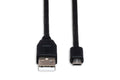 High Speed USB Cable, Type A to Micro-B, 6 ft - Front