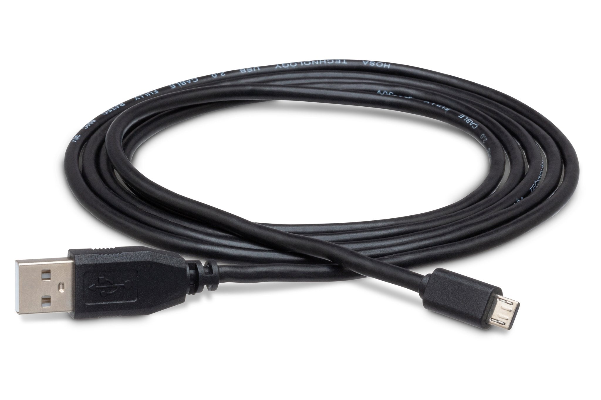 High Speed USB Cable, Type A to Micro-B, 6 ft - Full