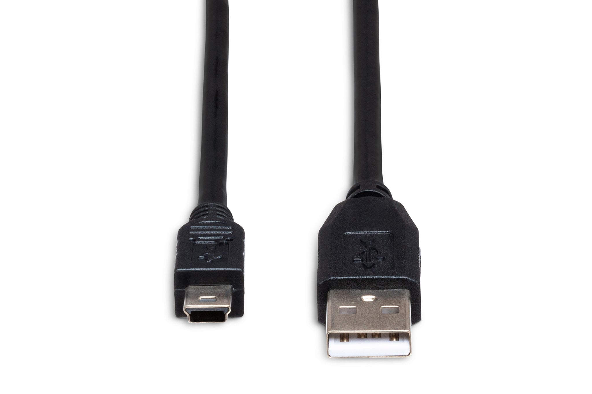 High Speed USB Cable, Type A to Mini B, 6 ft - Front