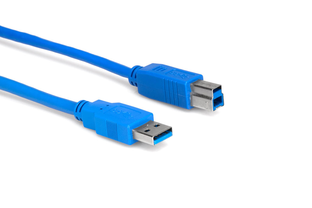 SuperSpeed USB 3.0 Cable, Type A to Type B, 6 ft - RGB 2400